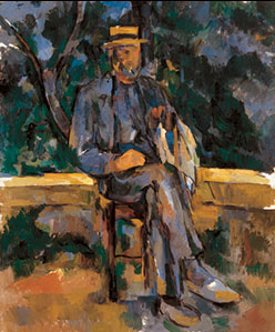 Portrait of a Farmer, by Cezanne