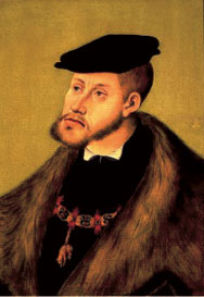 Emperor Charles V, by Lucas Cranach